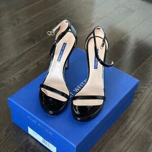 Stuart Weitzman High Heels Nudist Disco - Made in Spain